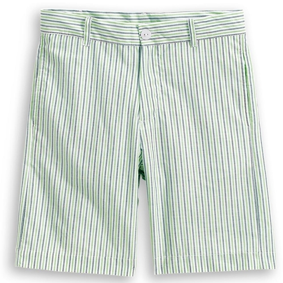 bella bliss Other - BELLA BLISS Wilson Shorts  Vineyard Stripe In Green Blue and White Size 12